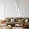 Z-Lite Cayden Chandelier, 7-Light, 18 In.W x 16.75 In.H, Modern Gold/Clear + Etched Opal 1946P-7R-MGLD - alternate 5